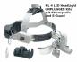 Preview: HEINE® HR 2,5x / 340mm Binokularlupen - ML4 LED Headlight Kits