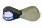 Preview: LED /UV Präzisions-Einschlaglupe Triplet Glaslinse, 10x, Ø 20,5