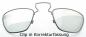 Preview: HEINE® S-Frame Brillengestell mit großen Brillengläser