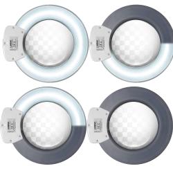 Lumeno LED-Lupenleuchte, Ø170mm, dimmbar, Segmentschaltung