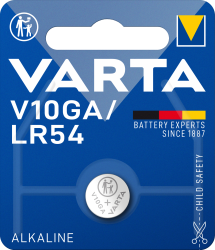 Varta Knopfzelle Electronics V 10 GA  (LR54, LR1130, AG10)