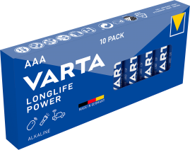 Varta 4903 Longlife Power Micro Batterie (AAA) - 10er Pack