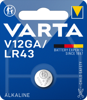 Varta Knopfzelle Electronics V 12 GA Alkaline 1,5 V