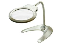 Lupenleuchte bifocal, 2 LED (flexibler Lampenhals)