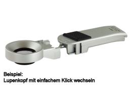 SCHWEIZER-Optik LED-Handleuchtlupe Tech-Line Modular Mobil, 4500K - BASIS Set