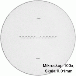 PEAK 2054 Messmikroskop Alu-Standfuss, 20x / 40x / 60x / 100 x / 150x / 200x /300x