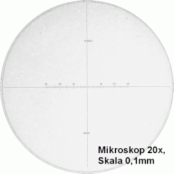PEAK 2054 Messmikroskop Alu-Standfuss, 20x / 40x / 60x / 100 x / 150x / 200x /300x