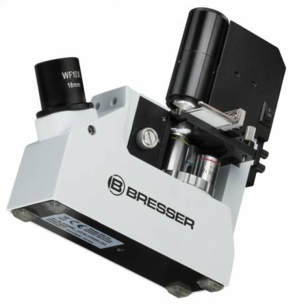 Bresser Science XPD-101 Expeditionsmikroskop, 40x, 100x und 400x