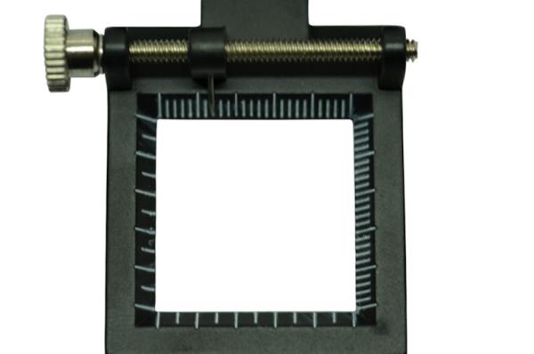 Fadenzähler mit Skala, Zählnadel, 6x-Vergr. , wahlweise mit 2 LED