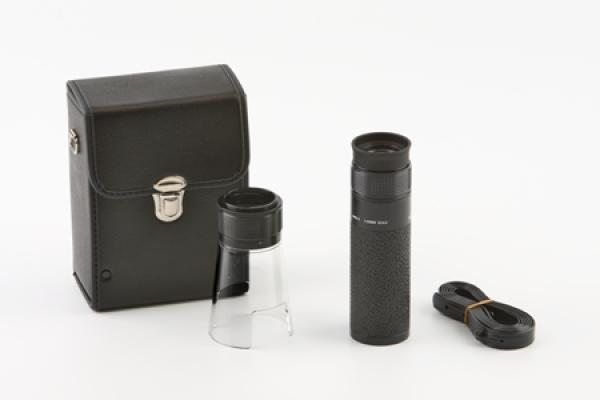 Specwell Monokular 8x20, mit Nahlinse (Mikroskop): 25x oder 35x, integriertes Fadenkreuz
