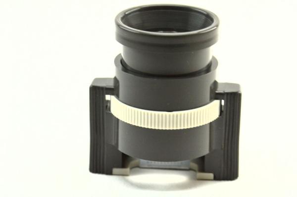 Messlupe (10x; 17mm), fokussierbar, offener Standfuss