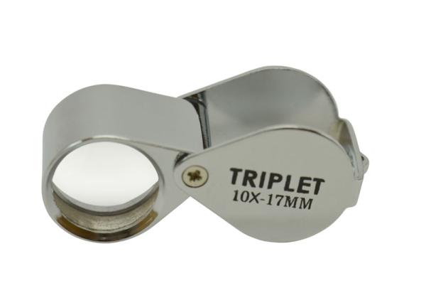 Triplet®-Einschlaglupe 10x, 17mm