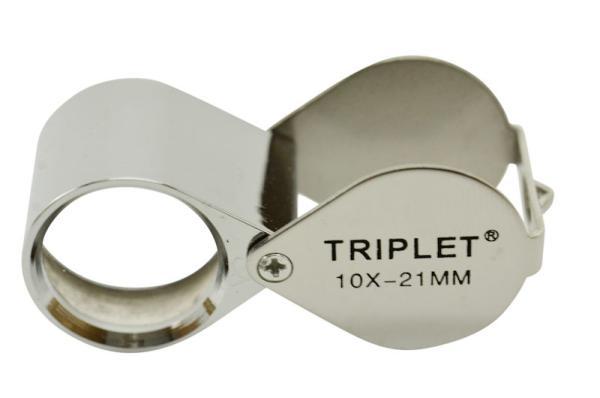 Triplet®-Einschlaglupe 10x, 21mm