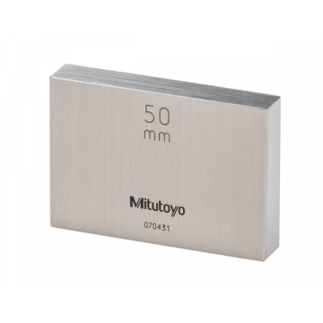 Mitutoyo, Endmaß, metrisch, Prüfzertifikat ISO, Klasse 1, Stahl